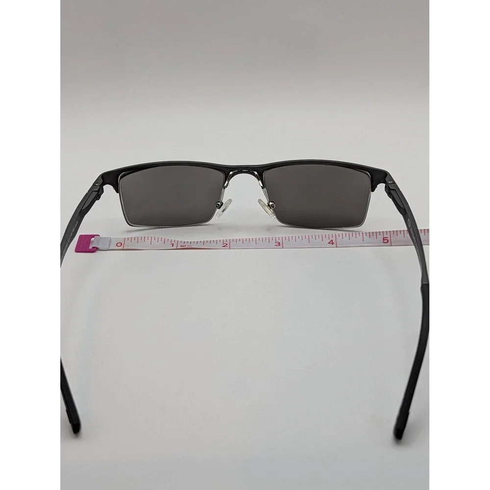 Gargoyles G Sport DG0124 Sparse Gunmetal Rectangular Sunglass Frames 52-18-140